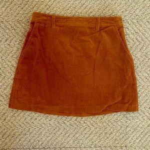 Corduroy Skirt